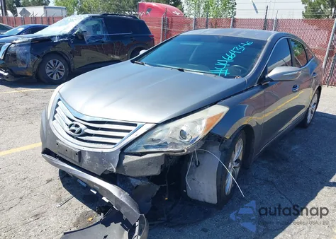2013 Hyundai Azera из США, поврежденный, VIN KMHFG4JG9DA220810